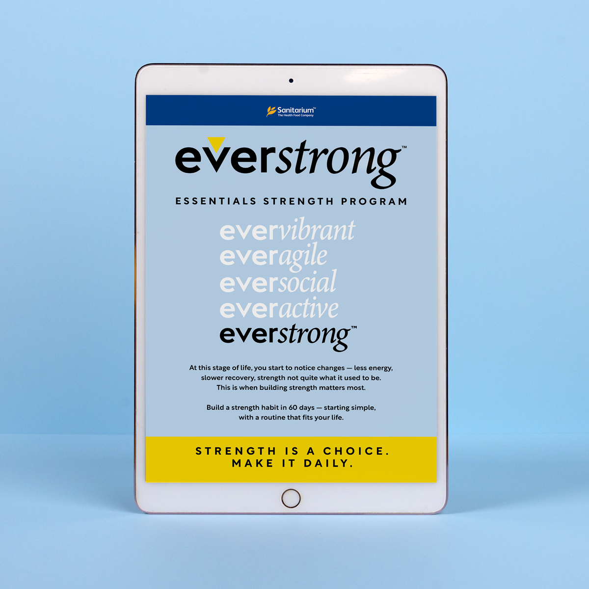 Sanitarium Everstrong Strength Program