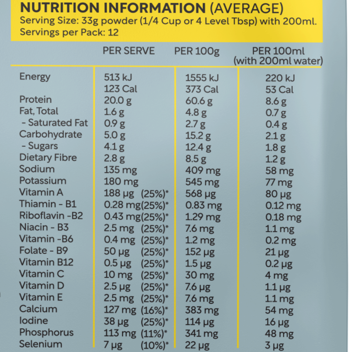 Daily Protein - Vanilla Flavour